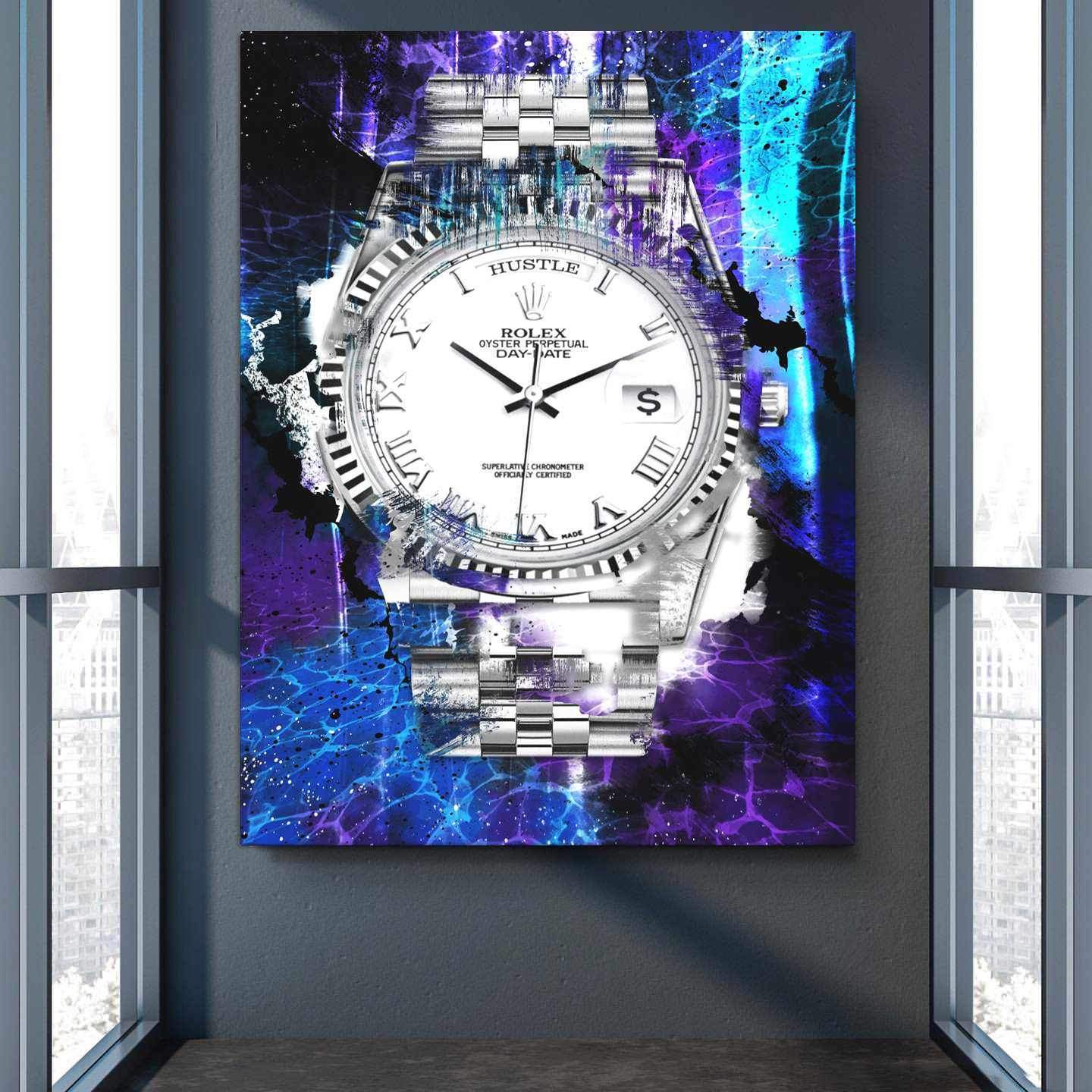 Rolex Art Day-Date Watch Poster Canvas Print Watch Art Rolex Poster-DAY-DATE-DEVICI