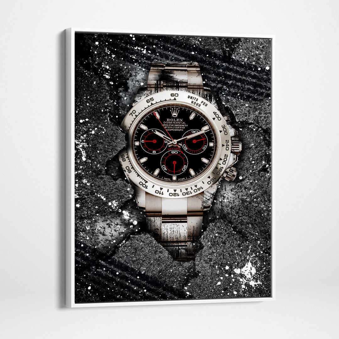Rolex Art Daytona Cosmograph Canvas Print Watch Poster Watch Art-DEVIANT DAYTONA-DEVICI