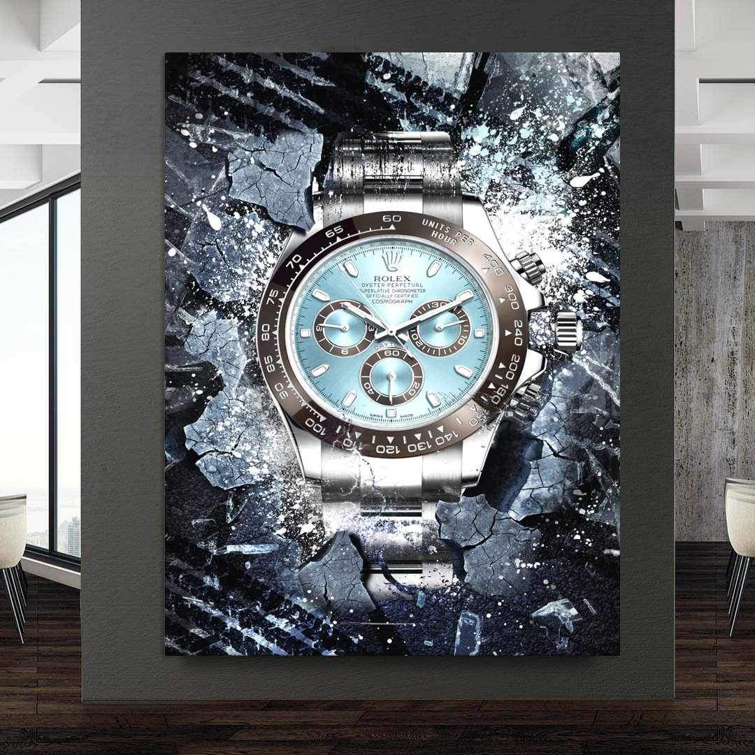 Rolex Art Daytona Platina Watch Poster Canvas Print Watch Art-DAYTONA PLATINA-DEVICI