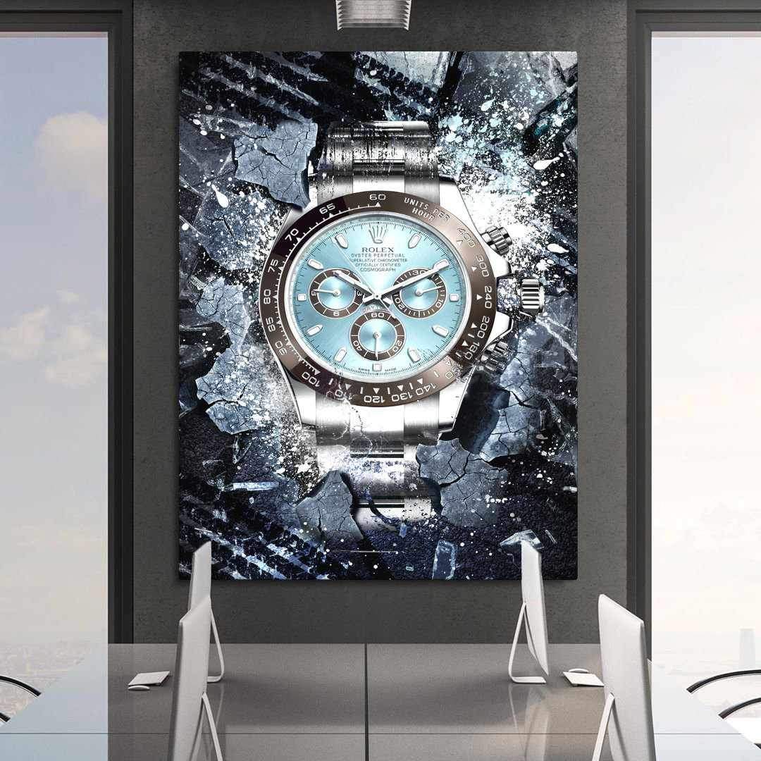 Rolex Art Daytona Platina Watch Poster Canvas Print Watch Art-DAYTONA PLATINA-DEVICI