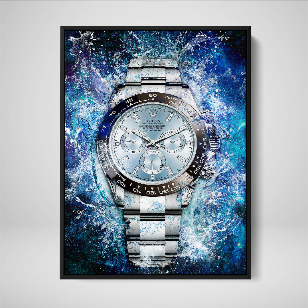 Rolex Art Platinum Daytona Watch Poster Canvas Print Watch Art-PLATINUM DAYTONA-DEVICI