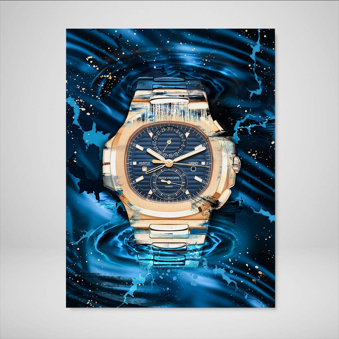 Patek Philippe Nautilus Chronograph Poster Canvas Print Watch Art-NUMINOUS NAUTILUS-DEVICI