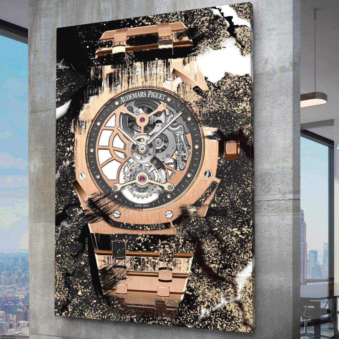 Audemars Piguet Royal Oak Openworked Watch Poster Canvas Watch Artwork-TIMELESS-DEVICI