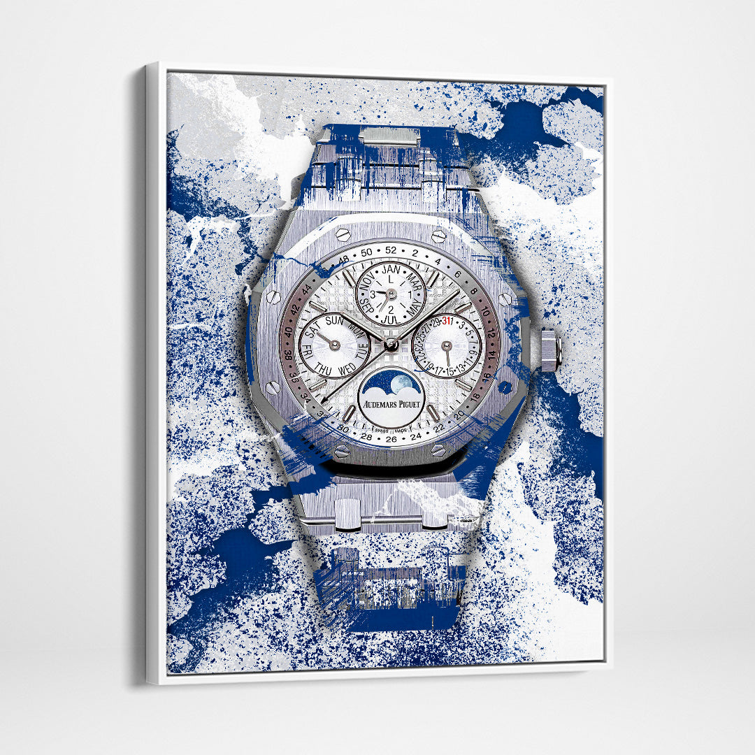 Audemars Piguet Royal Oak Perpetual Watch Poster Canvas Watch Art-PERPETUAL PERFECTION-DEVICI