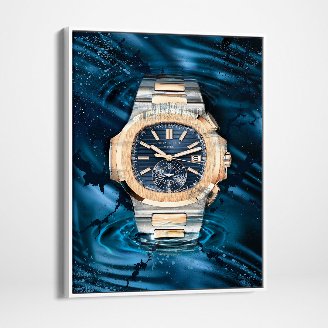 Patek Philippe Art Nautilus Watch Poster Canvas Print Watch Art-PRESTIGIOUS PATEK-DEVICI