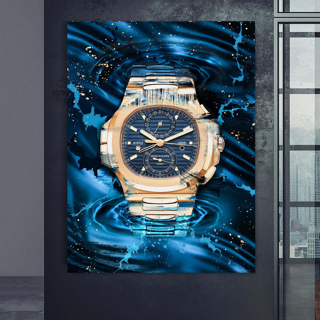 Patek Philippe Nautilus Chronograph Poster Canvas Print Watch Art-NUMINOUS NAUTILUS-DEVICI