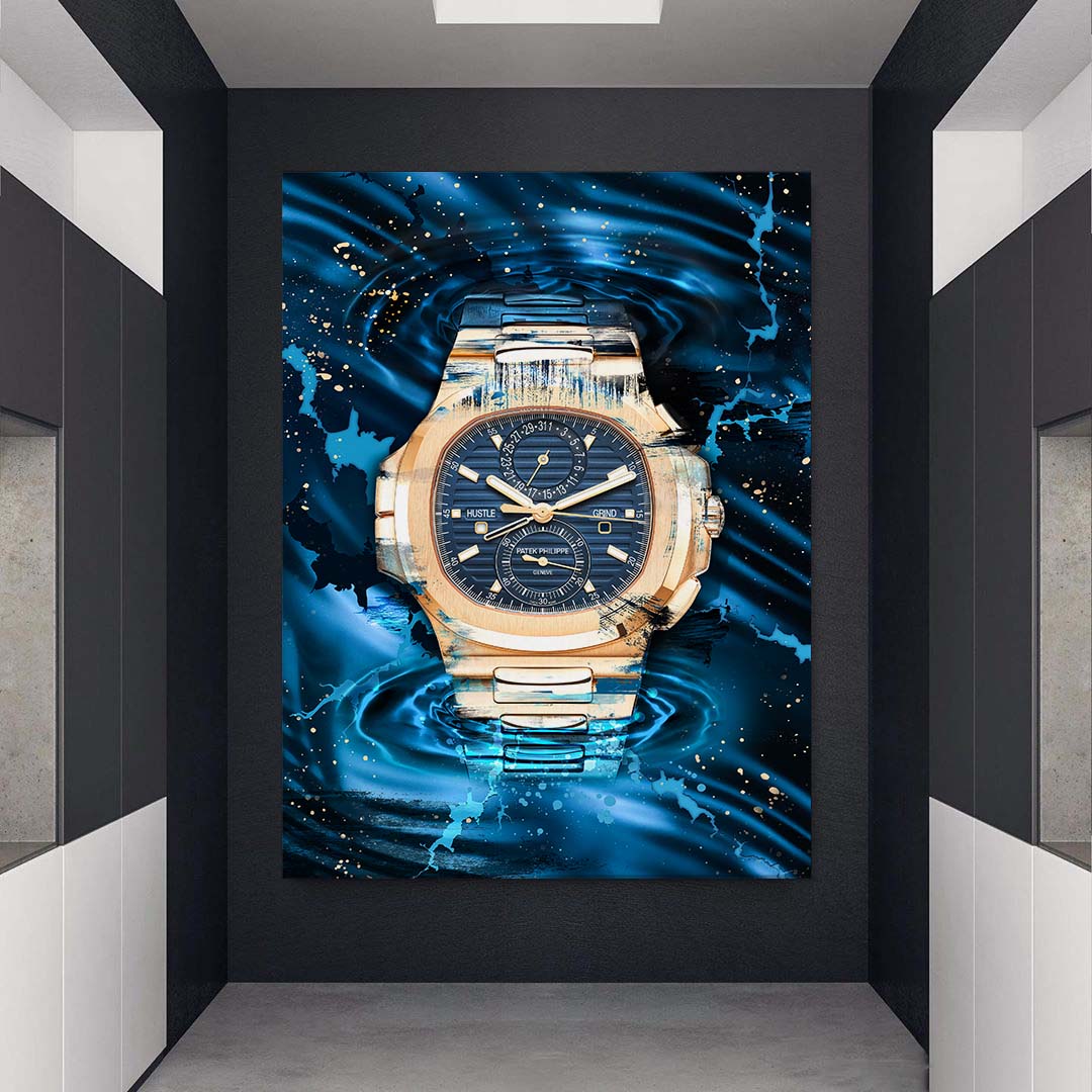 Patek Philippe Nautilus Chronograph Poster Canvas Print Watch Art-NUMINOUS NAUTILUS-DEVICI