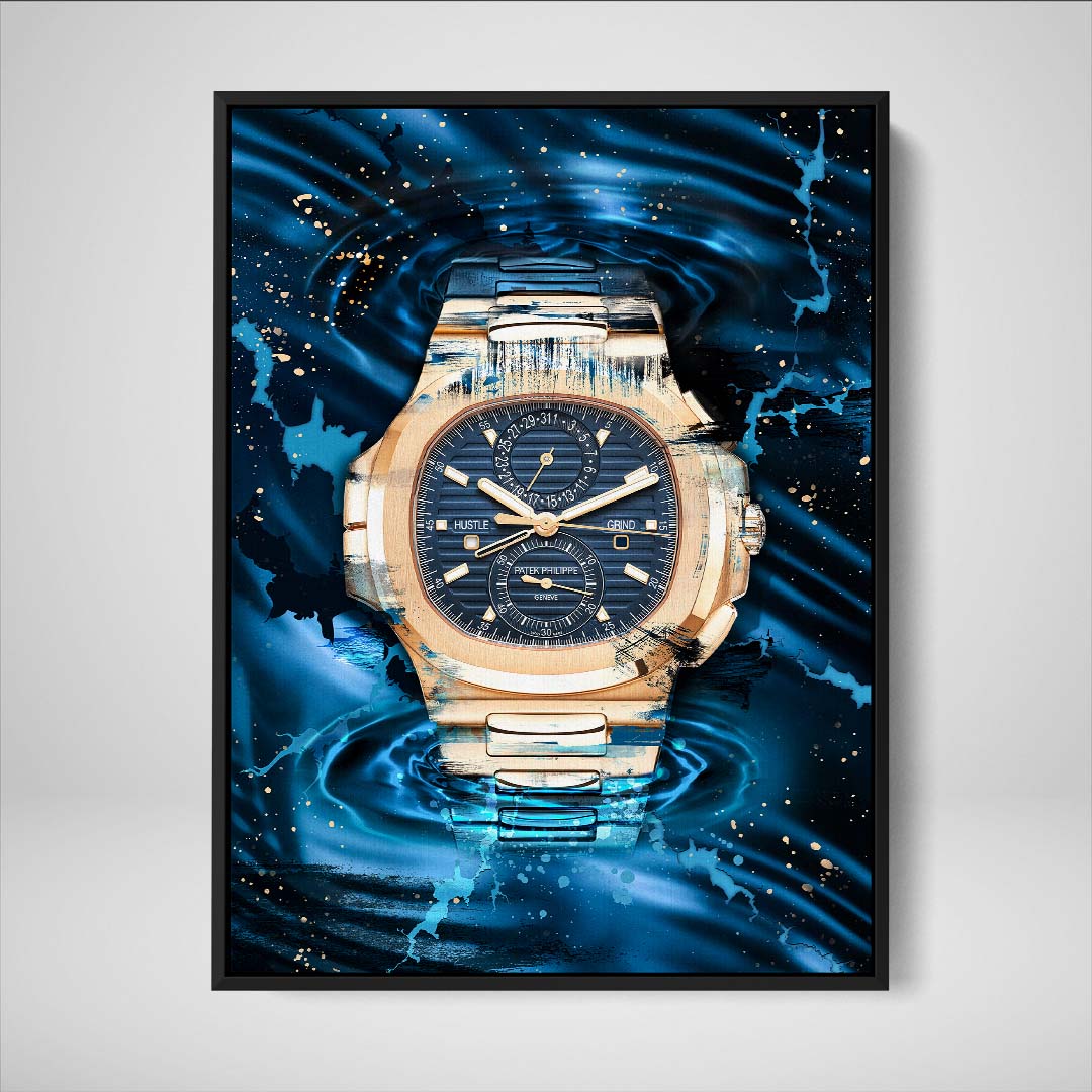 Patek Philippe Nautilus Chronograph Poster Canvas Print Watch Art-NUMINOUS NAUTILUS-DEVICI