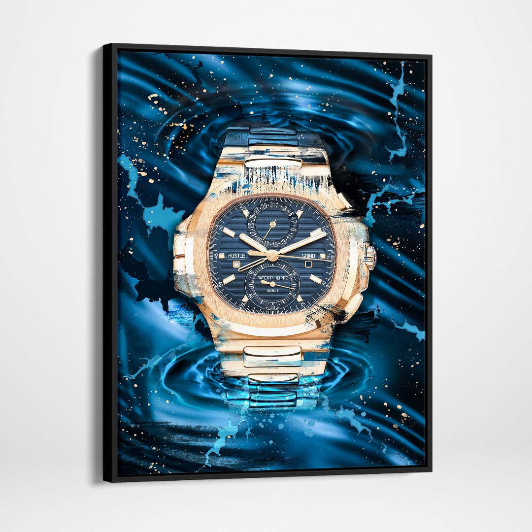 Patek Philippe Nautilus Chronograph Poster Canvas Print Watch Art-NUMINOUS NAUTILUS-DEVICI