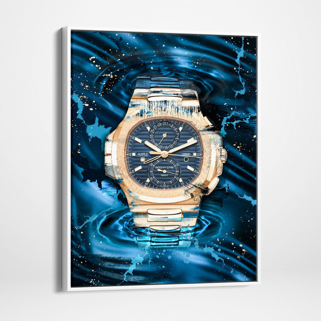 Patek Philippe Nautilus Chronograph Poster Canvas Print Watch Art-NUMINOUS NAUTILUS-DEVICI