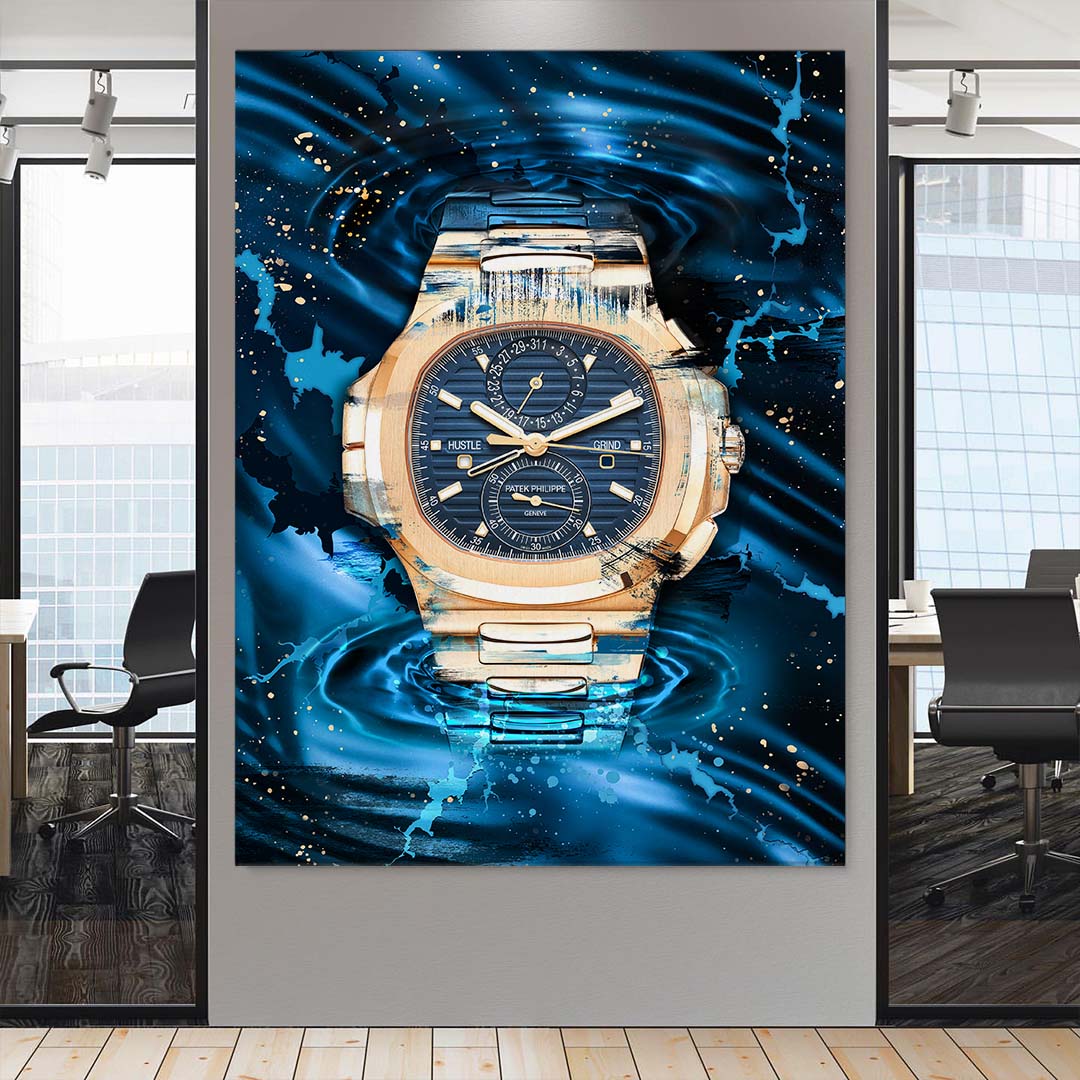 Patek Philippe Nautilus Chronograph Poster Canvas Print Watch Art-NUMINOUS NAUTILUS-DEVICI