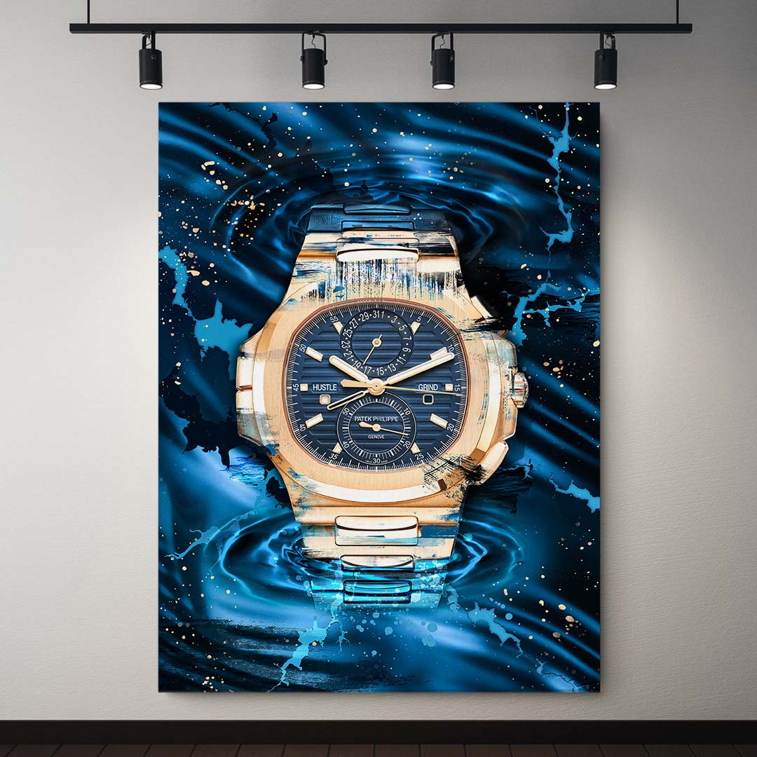 Patek Philippe Nautilus Chronograph Poster Canvas Print Watch Art-NUMINOUS NAUTILUS-DEVICI