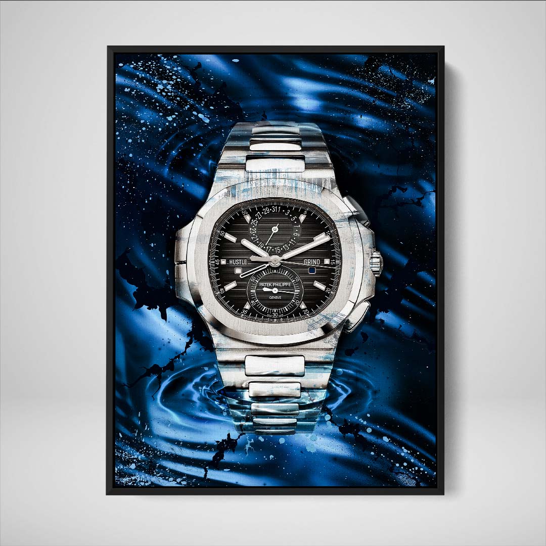 Patek Philippe Nautilus Chronograph Poster Canvas Print Watch Art-PURE PATEK-DEVICI