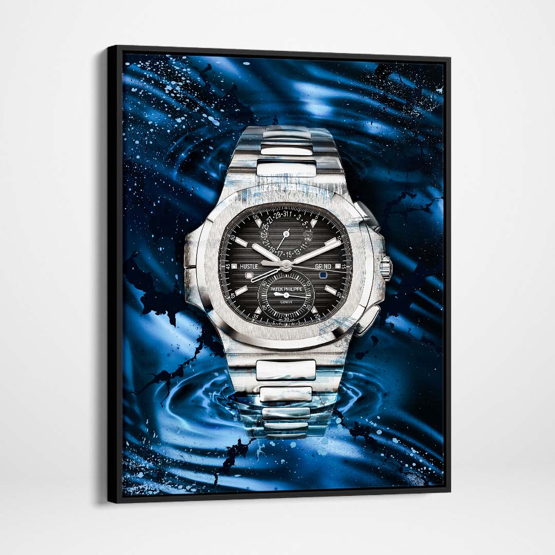 Patek Philippe Nautilus Chronograph Poster Canvas Print Watch Art-PURE PATEK-DEVICI