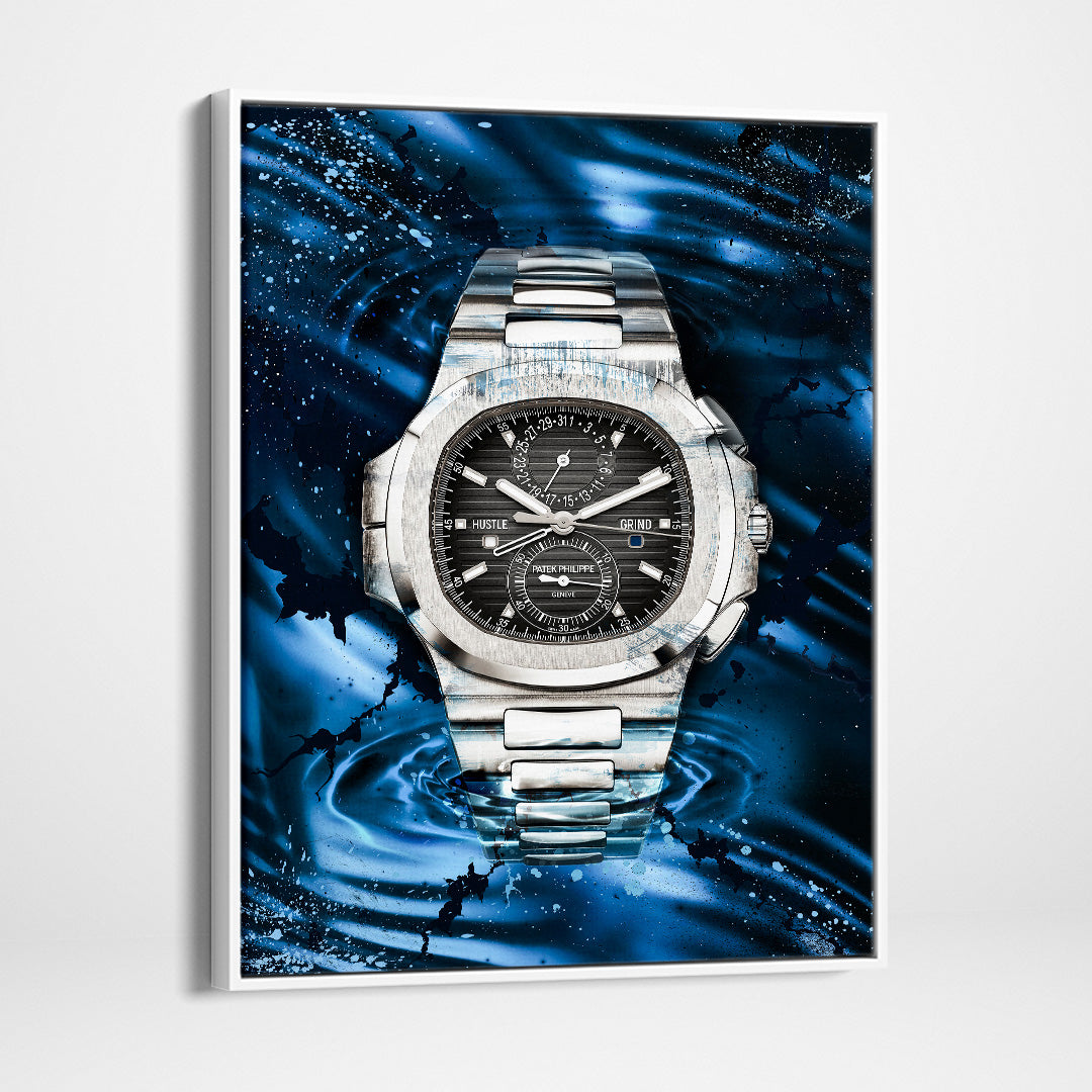 Patek Philippe Nautilus Chronograph Poster Canvas Print Watch Art-PURE PATEK-DEVICI