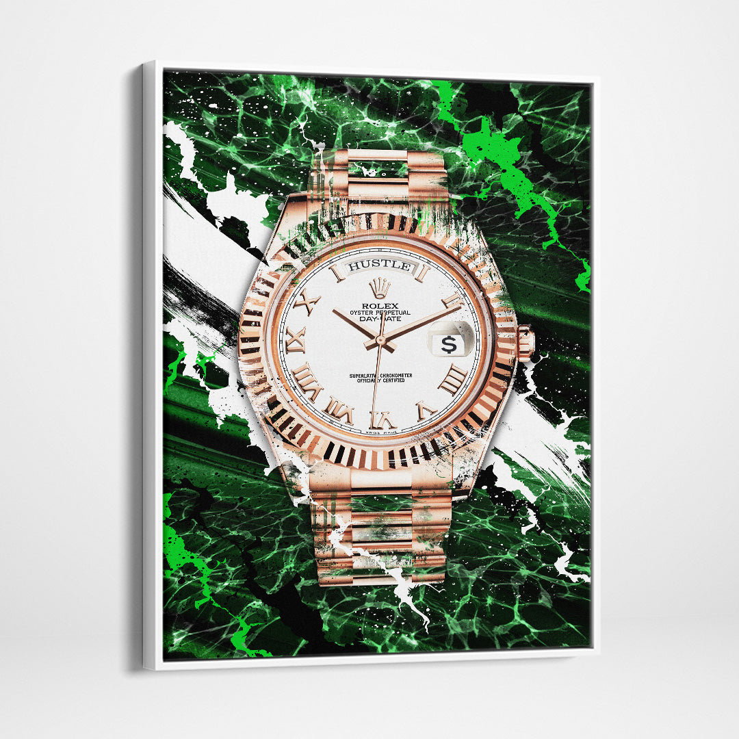 Rolex Art Day-Date President Watch Poster Canvas Print Watch Art-PRESTIGIOUS-DEVICI