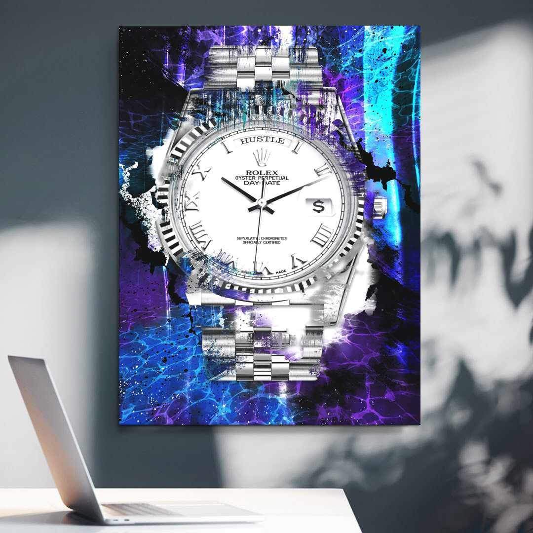 Rolex Art Day Date Watch Poster Canvas Print Watch Art Rolex