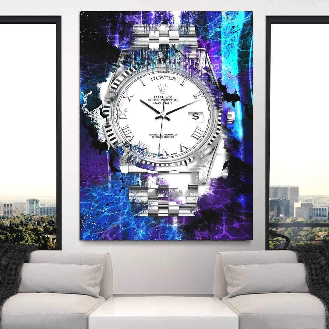 Rolex Art Day-Date Watch Poster Canvas Print Watch Art Rolex Poster-DAY-DATE-DEVICI