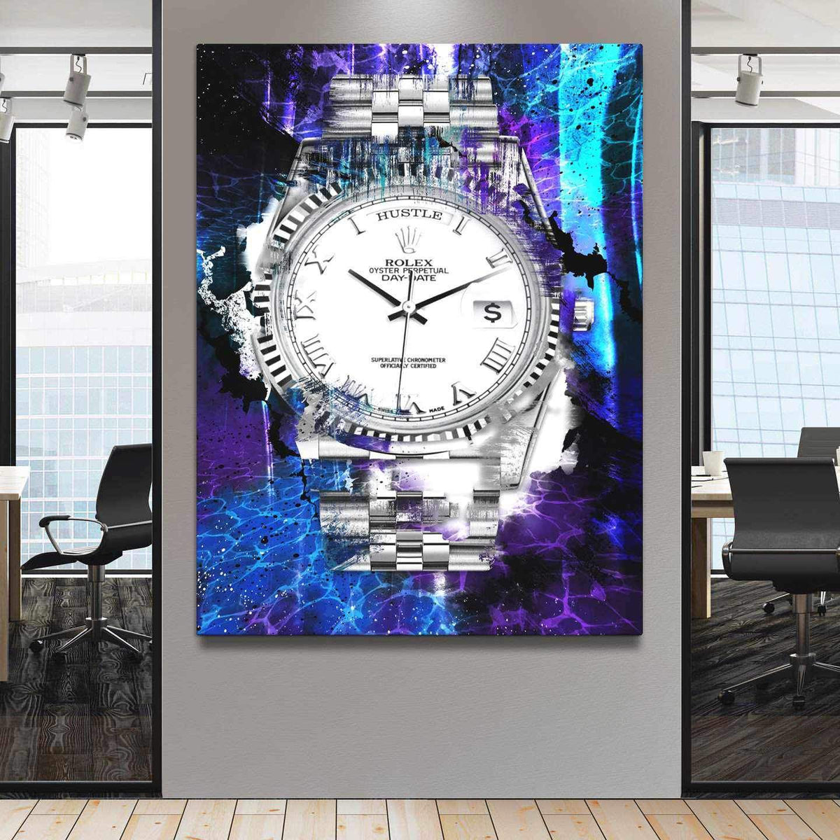 Rolex Art Day-Date Watch Poster Canvas Print Watch Art Rolex Poster-DAY-DATE-DEVICI