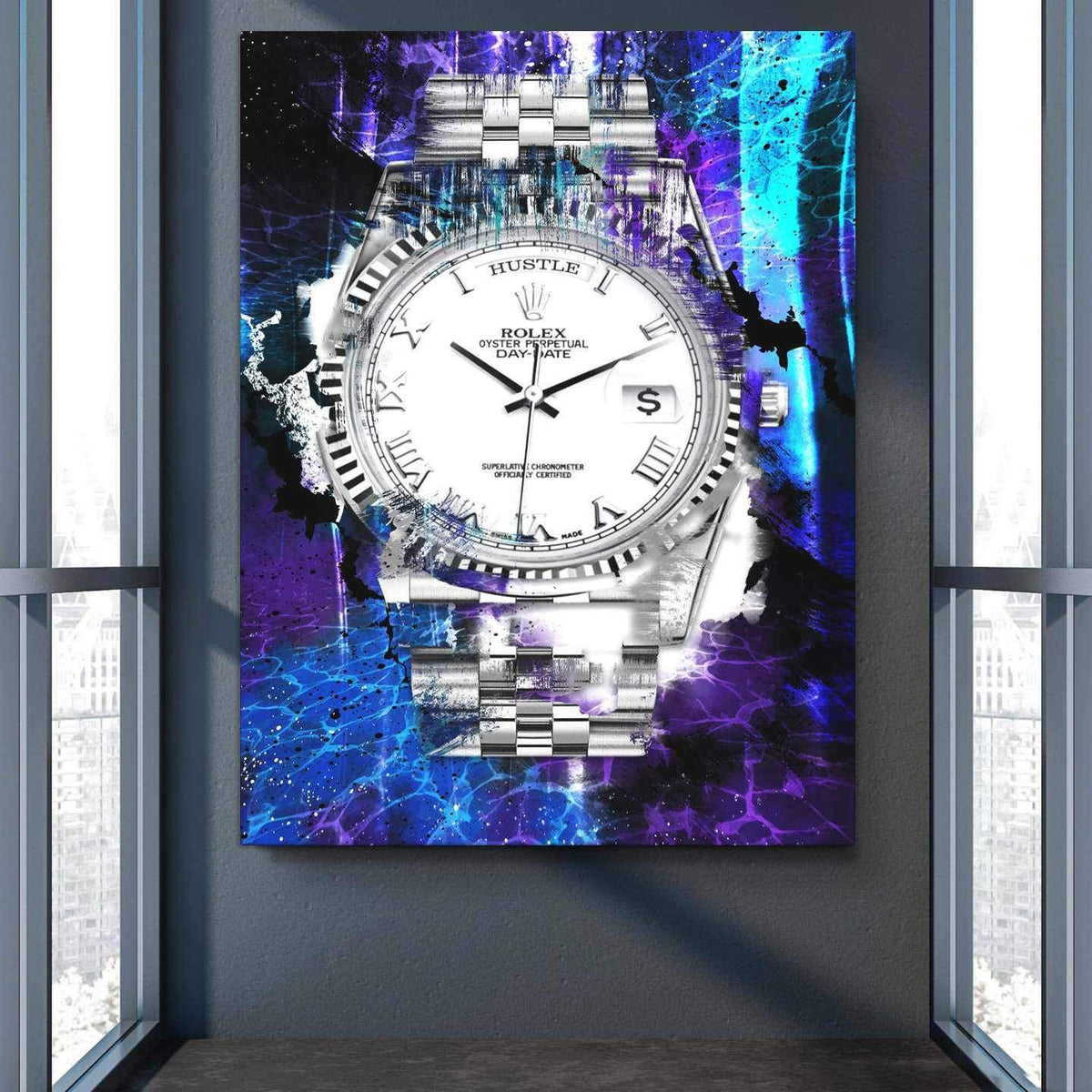 Rolex Art Day-Date Watch Poster Canvas Print Watch Art Rolex Poster-DAY-DATE-DEVICI