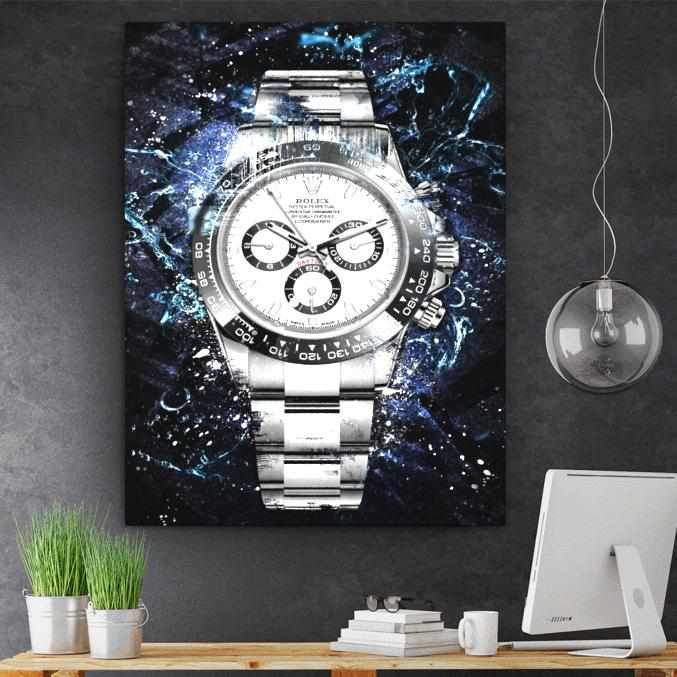 Rolex Art Daytona Cosmograph Watch Art Canvas Watch Poster Print-DAYTONA NEWMAN-DEVICI