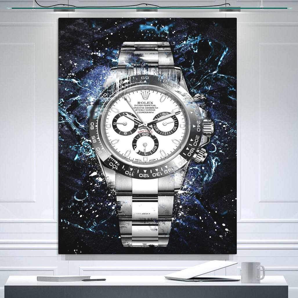 Rolex Art Daytona Cosmograph Watch Art Canvas Watch Poster Print