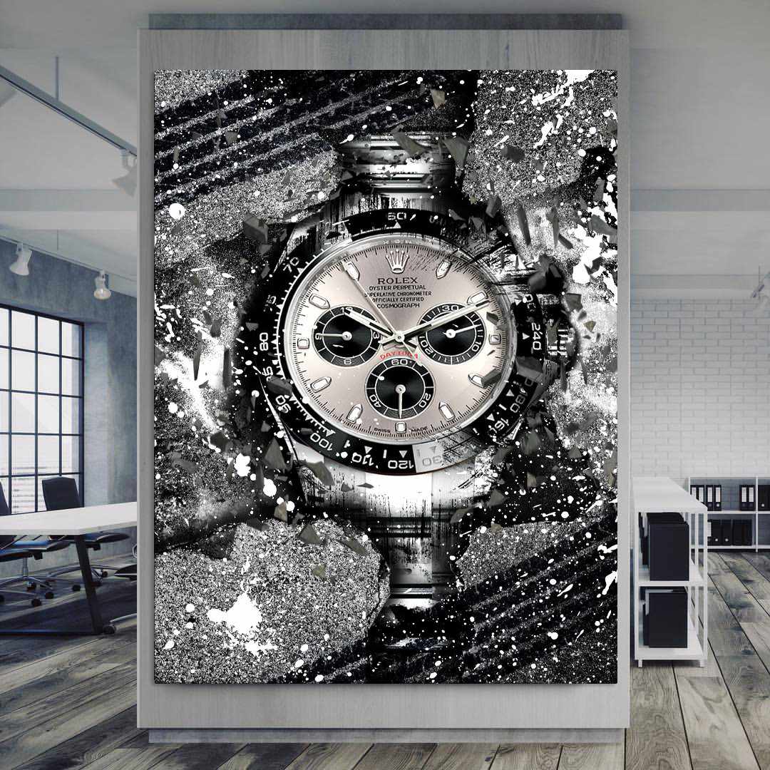 Rolex Art Daytona Cosmograph Watch Art Rolex Poster Canvas Print-DEFINITIVE DAYTONA-DEVICI