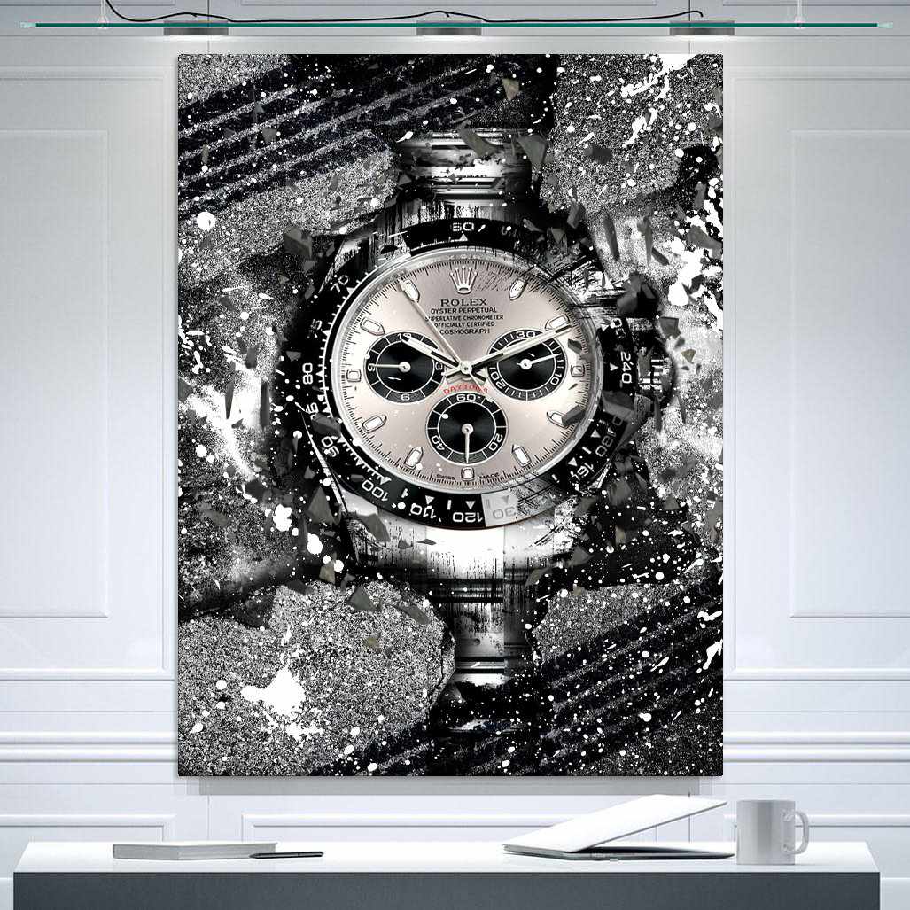 Rolex Art Daytona Cosmograph Watch Art Rolex Poster Canvas Print-DEFINITIVE DAYTONA-DEVICI