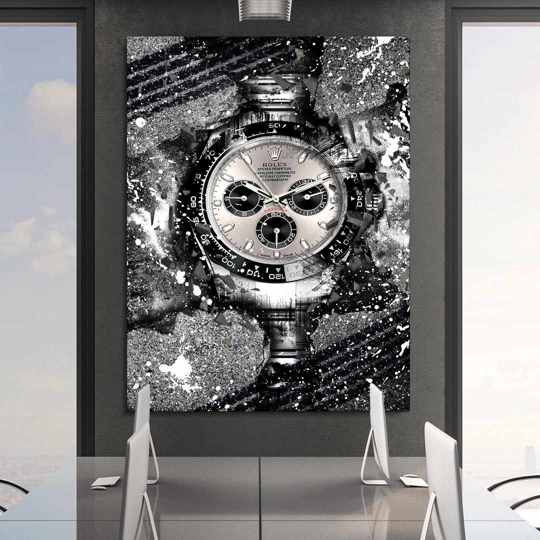 Rolex Art Daytona Cosmograph Watch Art Rolex Poster Canvas Print-DEFINITIVE DAYTONA-DEVICI