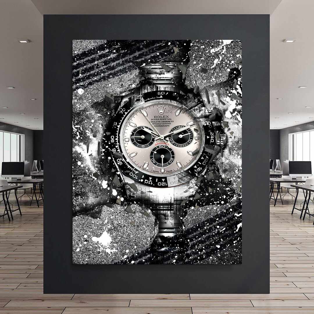Rolex Art Daytona Cosmograph Watch Art Rolex Poster Canvas Print-DEFINITIVE DAYTONA-DEVICI