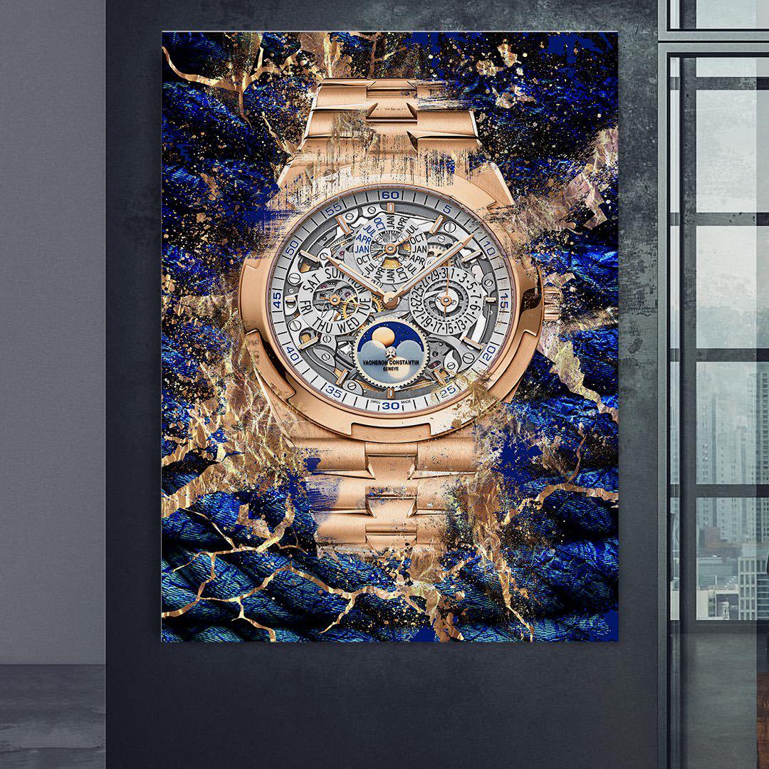 Vacheron Constantin Overseas Perpetual Watch Poster Canvas Print Art-PERPETUALLY OVERSEAS-DEVICI