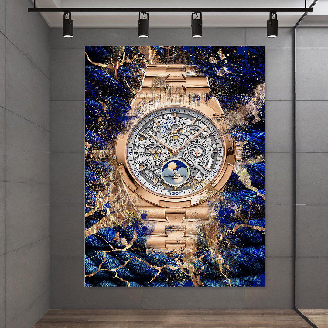 Vacheron Constantin Overseas Perpetual Watch Poster Canvas Print Art-PERPETUALLY OVERSEAS-DEVICI