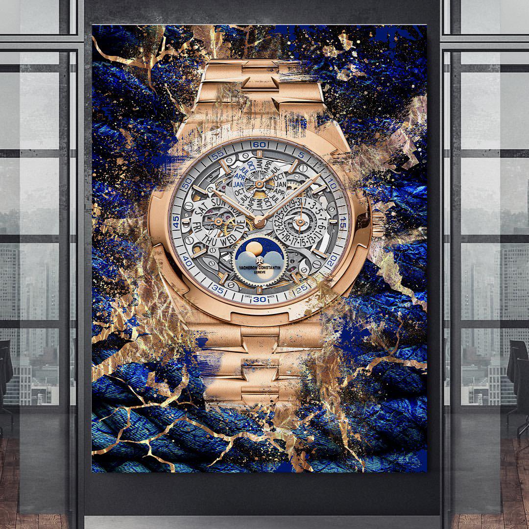 Vacheron Constantin Overseas Perpetual Watch Poster Canvas Print Art-PERPETUALLY OVERSEAS-DEVICI