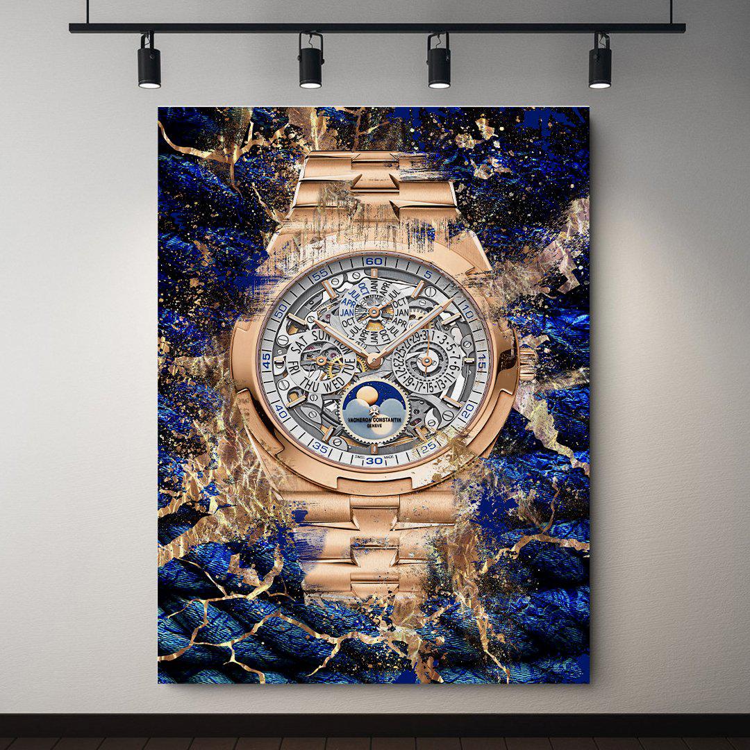 Vacheron Constantin Overseas Perpetual Watch Poster Canvas Print Art-PERPETUALLY OVERSEAS-DEVICI