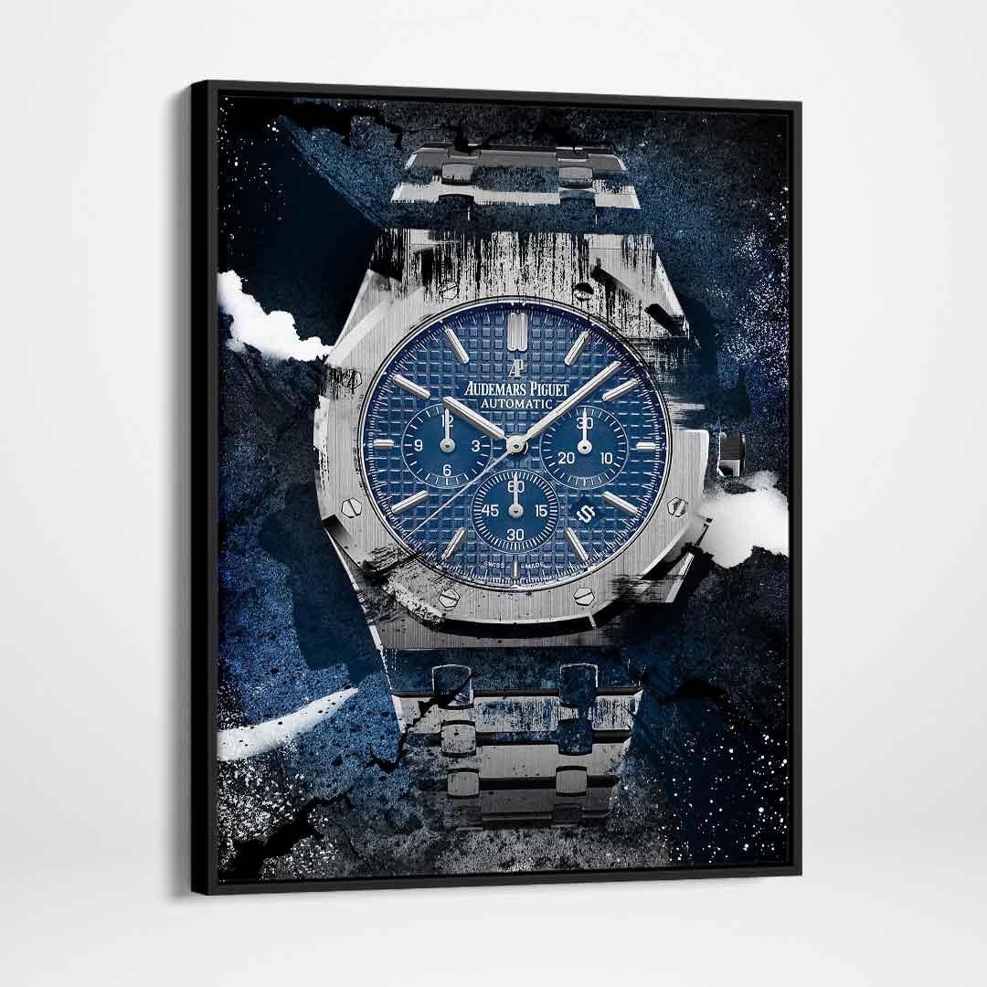 Audemars Piguet Art Royal Oak Watch Poster Canvas Print Watch Artwork