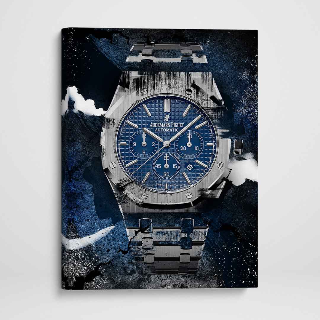 Audemars Piguet Art Royal Oak Watch Poster Canvas Print Watch Artwork-THE ROYAL-DEVICI