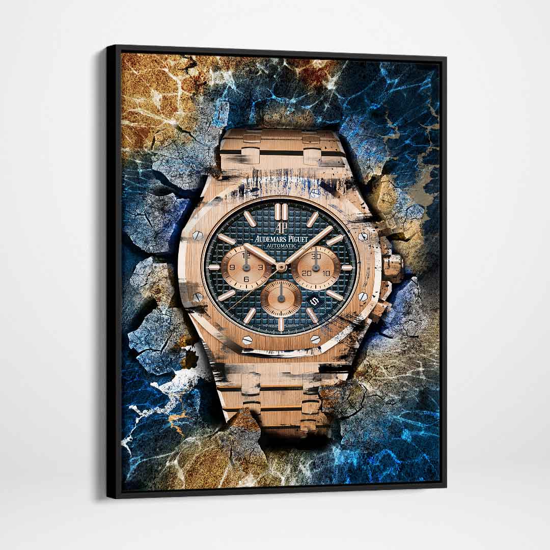 Audemars Piguet Royal Oak Chronograph Watch Poster Canvas Watch Art-GRANDE CHRONOGRAPH-DEVICI