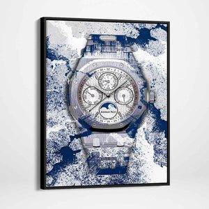 Audemars Piguet Royal Oak Perpetual Watch Poster Canvas Watch Art-PERPETUAL PERFECTION-DEVICI