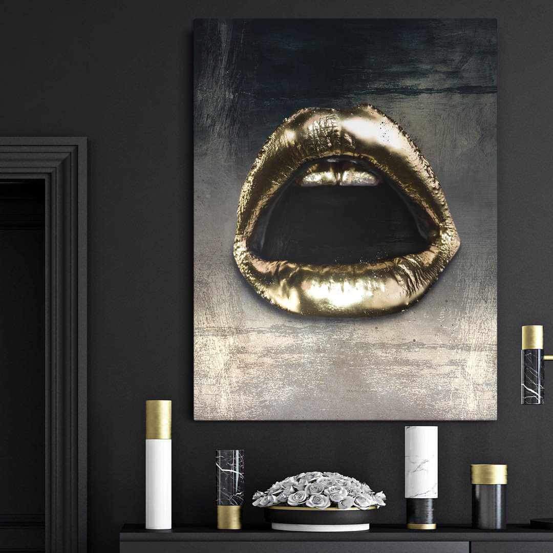 Lady Boss Inspirational Modern Wall Art Canvas Poster Print-LADY BOSS-DEVICI