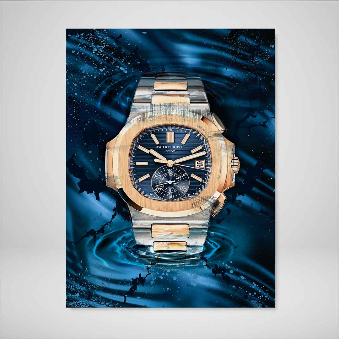 Patek Philippe Art Nautilus Watch Poster Canvas Print Watch Art-PRESTIGIOUS PATEK-DEVICI