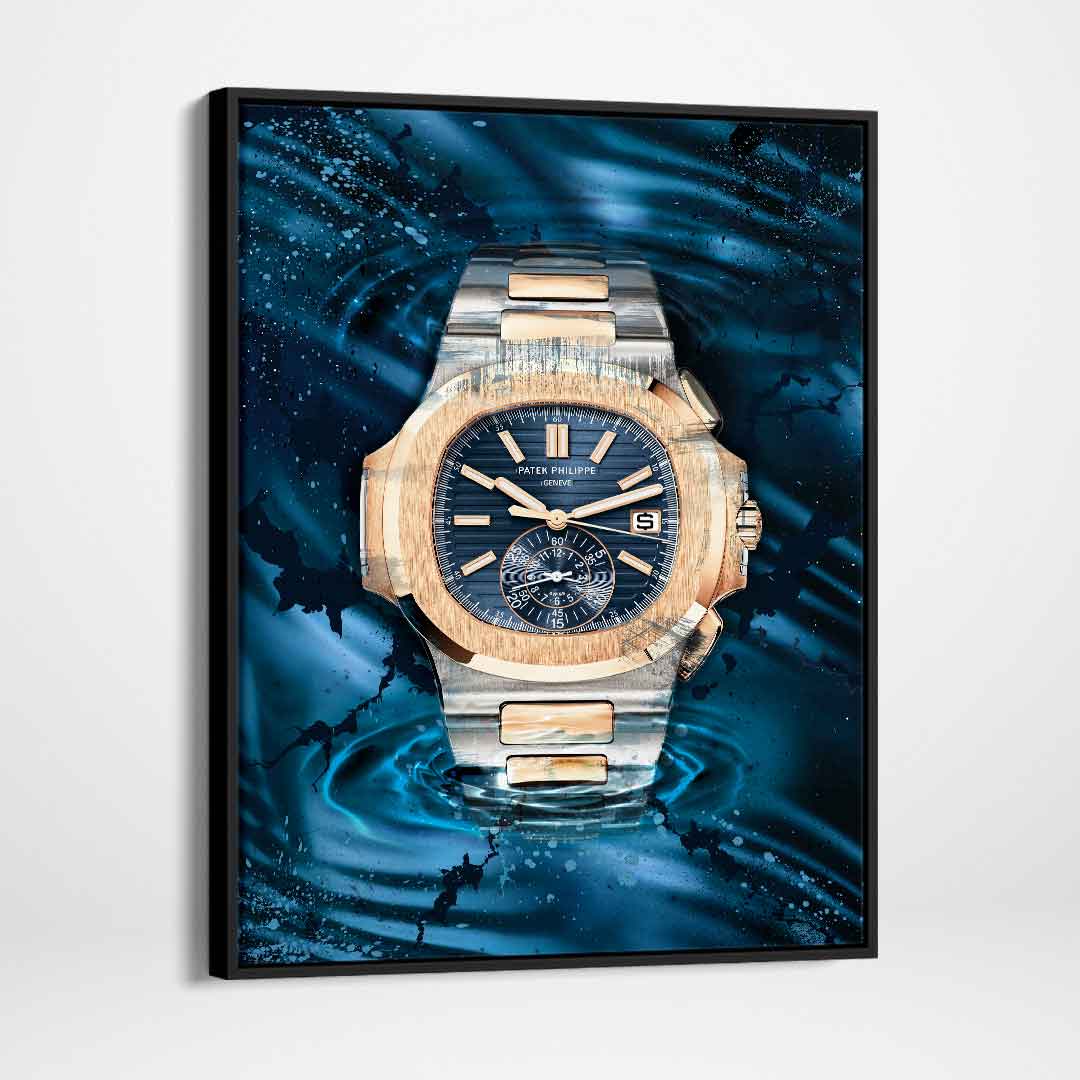 Patek Philippe Art Nautilus Watch Poster Canvas Print Watch Art-PRESTIGIOUS PATEK-DEVICI