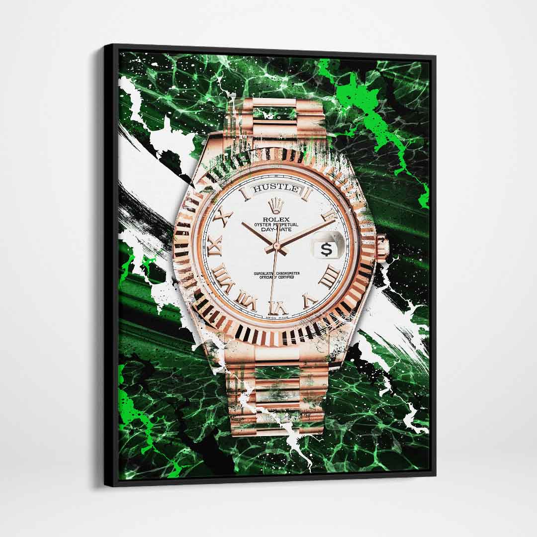 Rolex Art Day-Date President Watch Poster Canvas Print Watch Art-PRESTIGIOUS-DEVICI