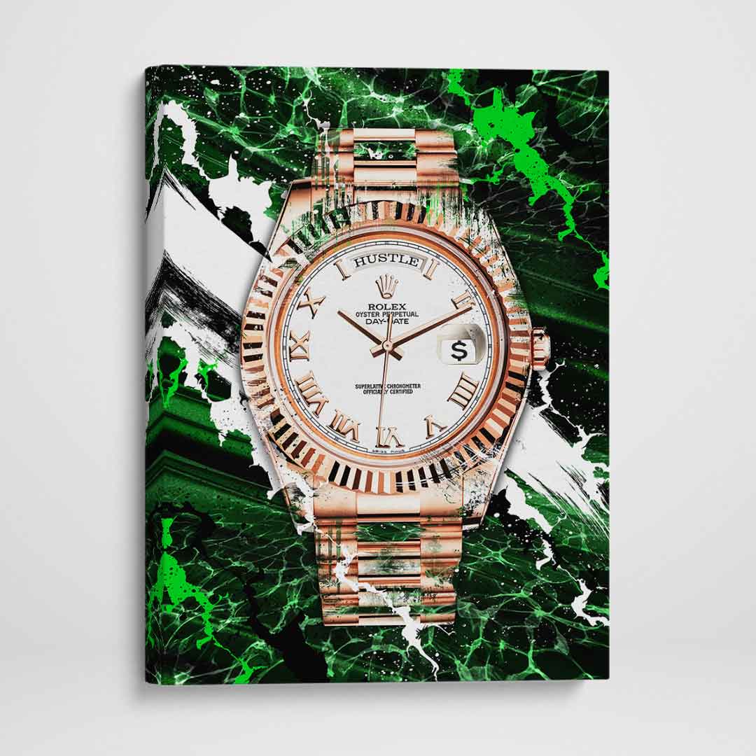 Rolex Art Day-Date President Watch Poster Canvas Print Watch Art-PRESTIGIOUS-DEVICI