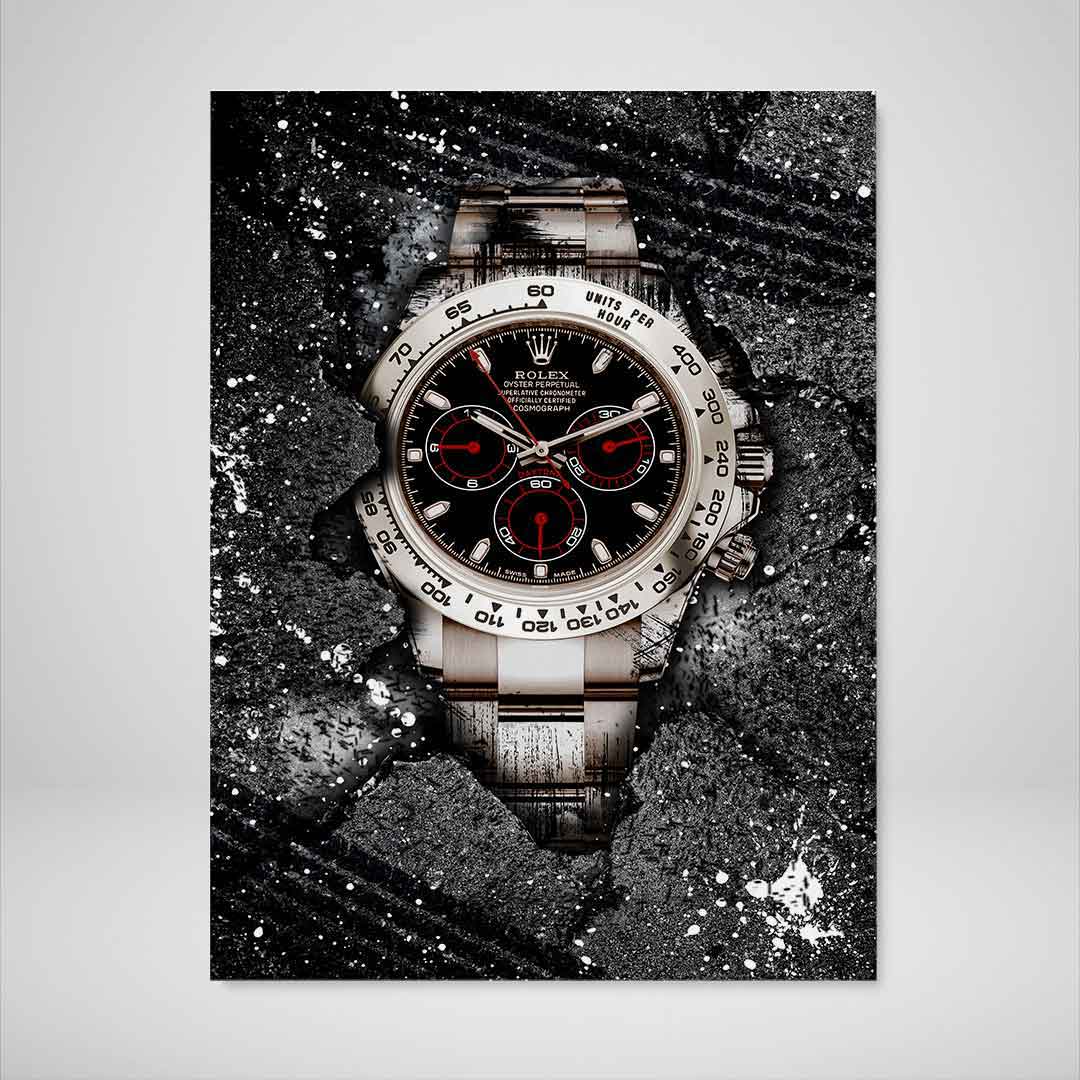 Rolex Art Daytona Cosmograph Canvas Print Watch Poster Watch Art-DEVIANT DAYTONA-DEVICI