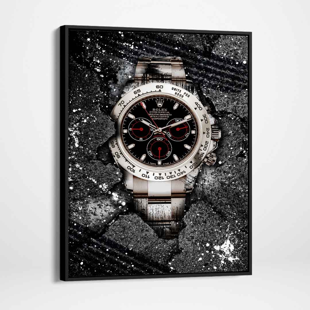 Rolex Art Daytona Cosmograph Canvas Print Watch Poster Watch Art-DEVIANT DAYTONA-DEVICI