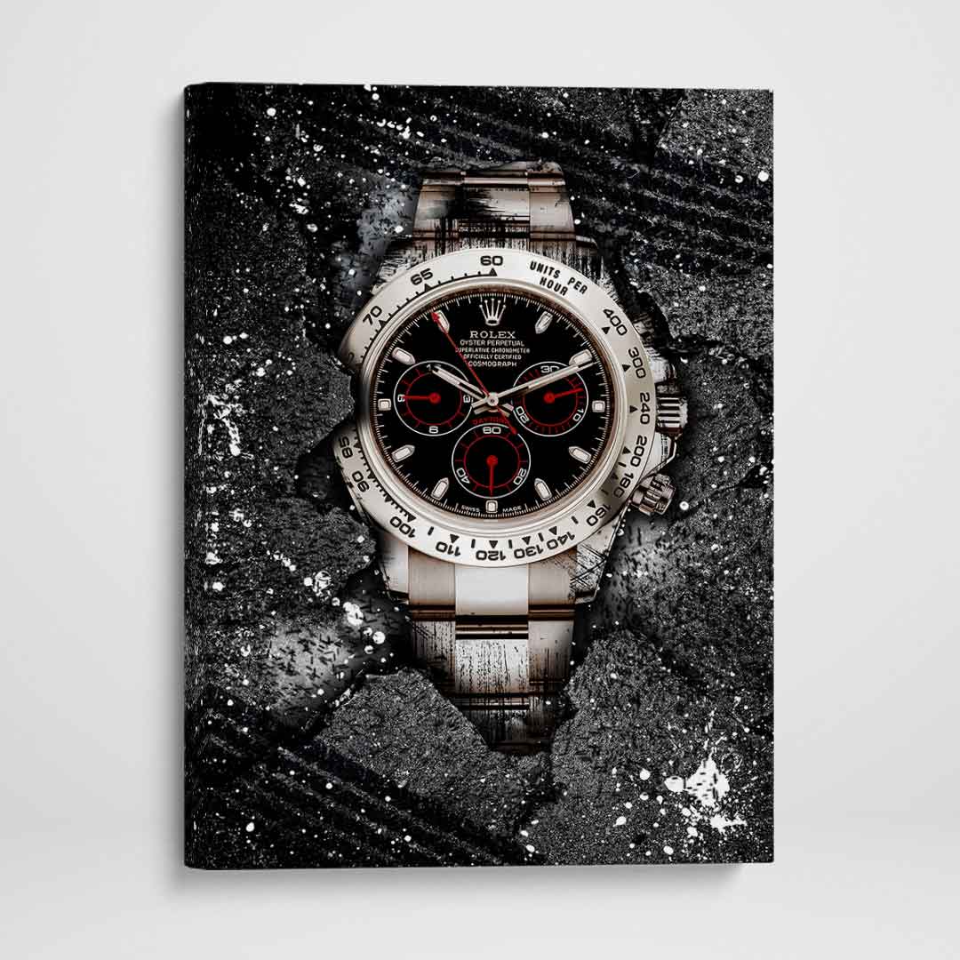 Rolex Art Daytona Cosmograph Canvas Print Watch Poster Watch Art-DEVIANT DAYTONA-DEVICI