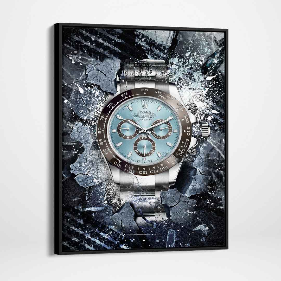 Rolex Art Daytona Platina Watch Poster Canvas Print Watch Art-DAYTONA PLATINA-DEVICI