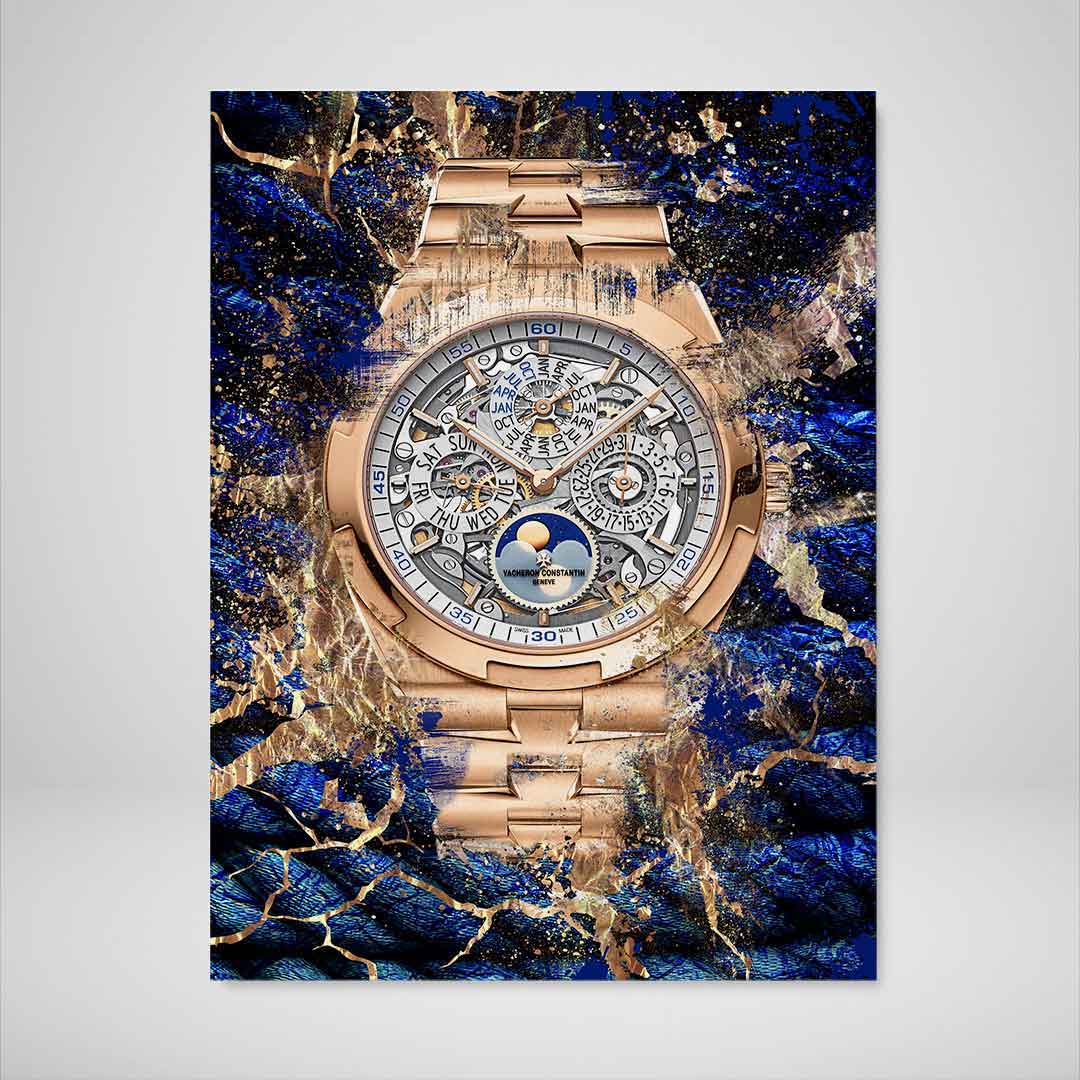Vacheron Constantin Overseas Perpetual Watch Poster Canvas Print Art-PERPETUALLY OVERSEAS-DEVICI
